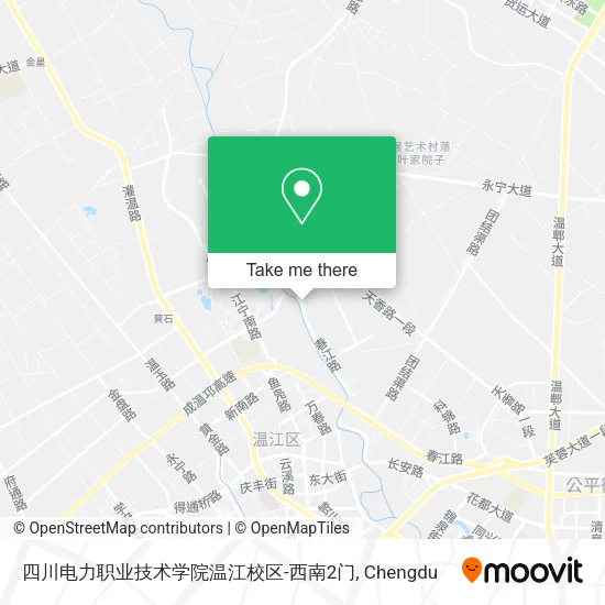四川电力职业技术学院温江校区-西南2门 map