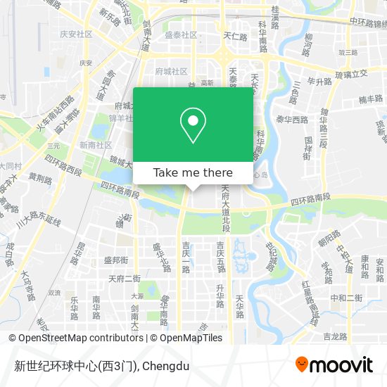 新世纪环球中心(西3门) map