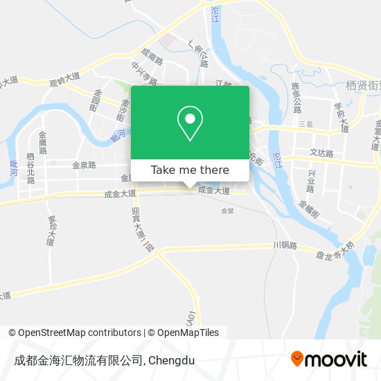成都金海汇物流有限公司 map