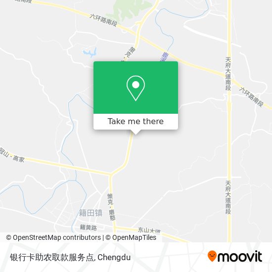 银行卡助农取款服务点 map
