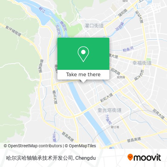 哈尔滨哈轴轴承技术开发公司 map