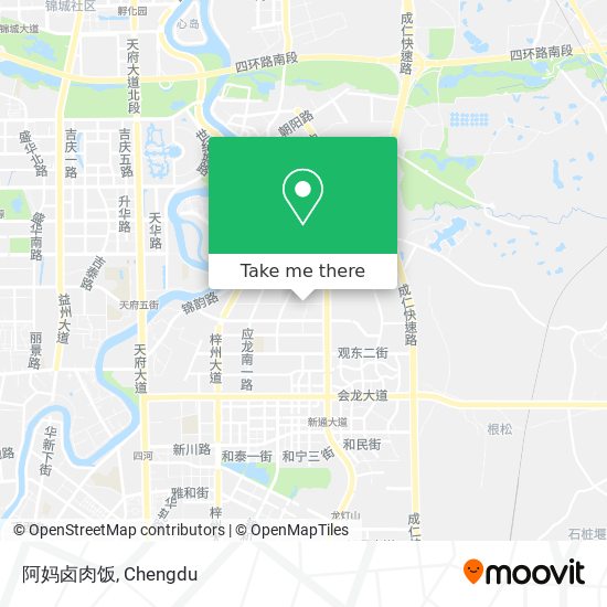 阿妈卤肉饭 map