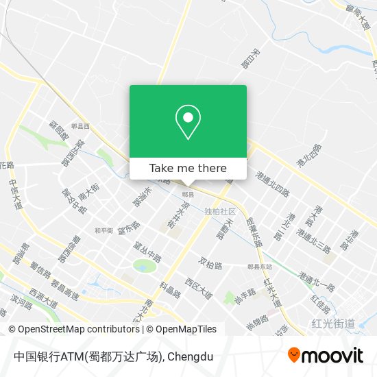 中国银行ATM(蜀都万达广场) map