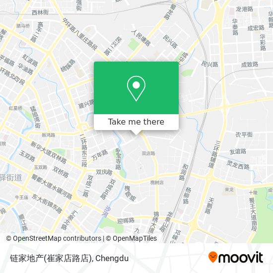 链家地产(崔家店路店) map