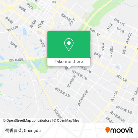 蜀香冒菜 map