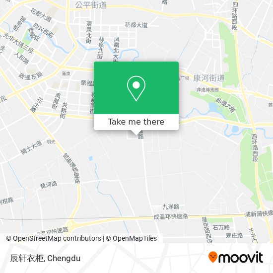 辰轩衣柜 map