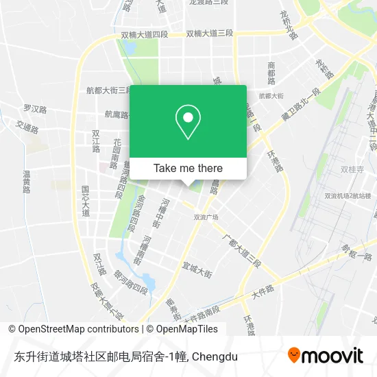 东升街道城塔社区邮电局宿舍-1幢 map
