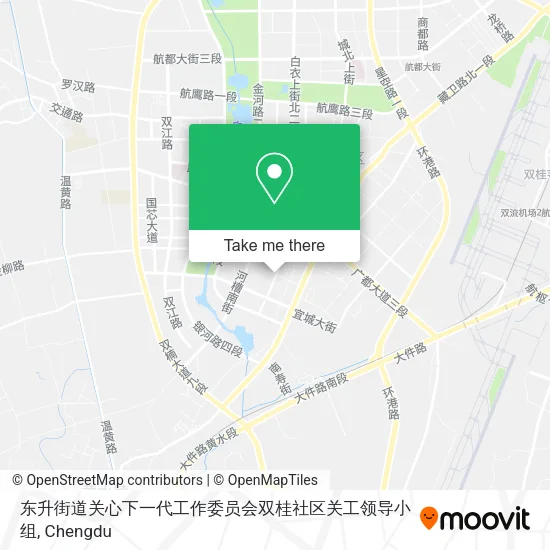 东升街道关心下一代工作委员会双桂社区关工领导小组 map