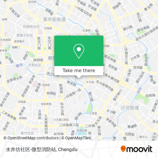 水井坊社区-微型消防站 map