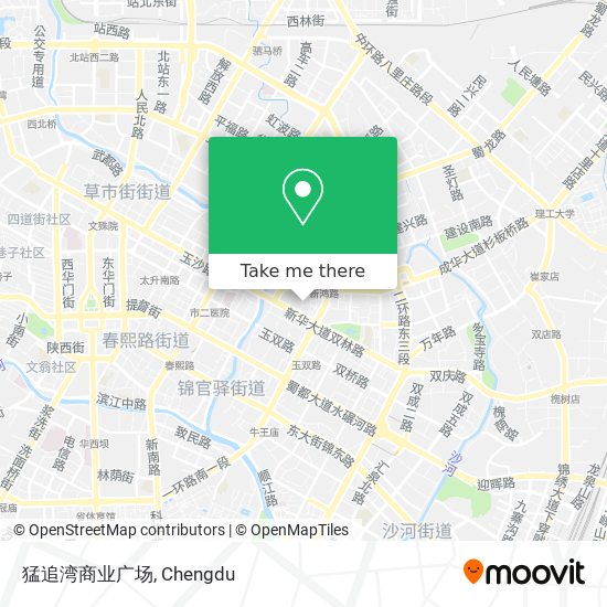猛追湾商业广场 map