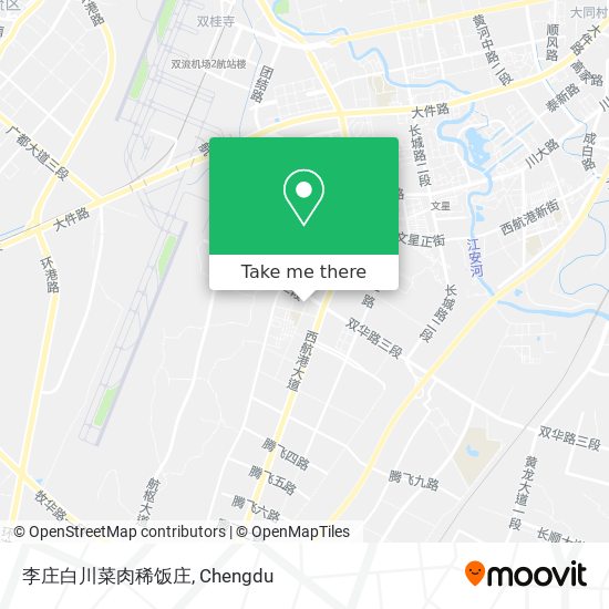 李庄白川菜肉稀饭庄 map