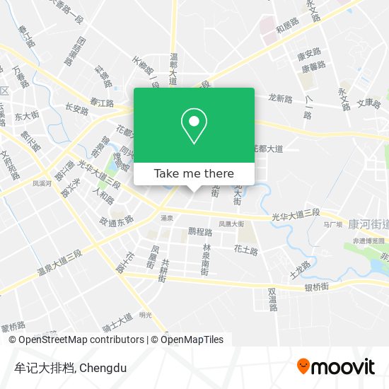 牟记大排档 map