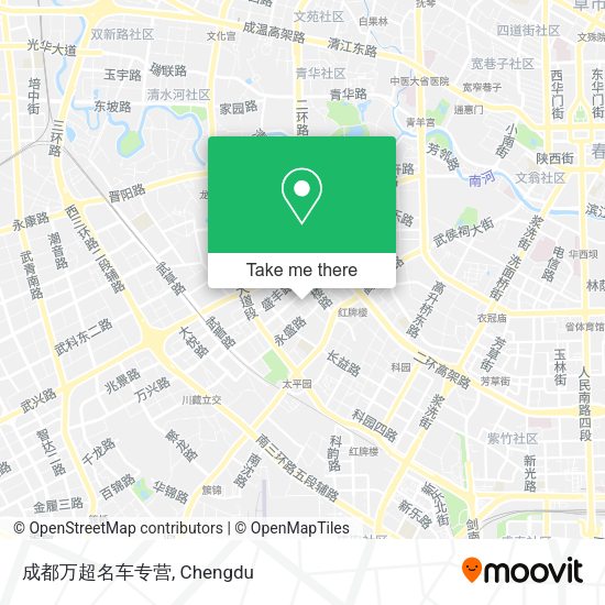 成都万超名车专营 map