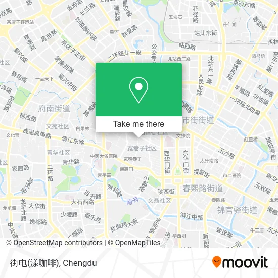 街电(漾咖啡) map