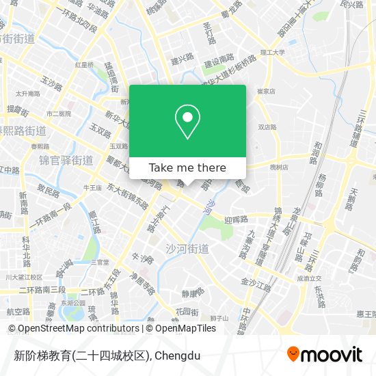 新阶梯教育(二十四城校区) map