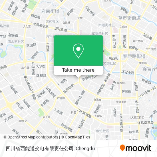 四川省西能送变电有限责任公司 map