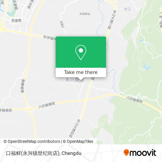 口福鲜(永兴镇世纪街店) map