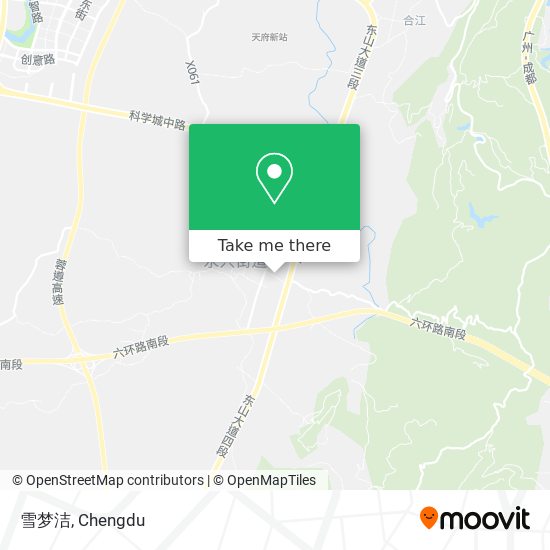 雪梦洁 map