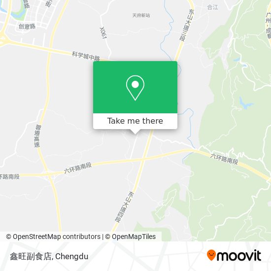 鑫旺副食店 map