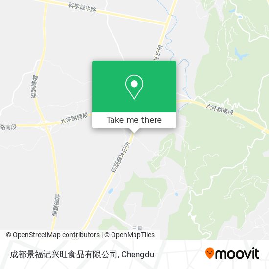成都景福记兴旺食品有限公司 map