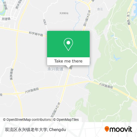 双流区永兴镇老年大学 map