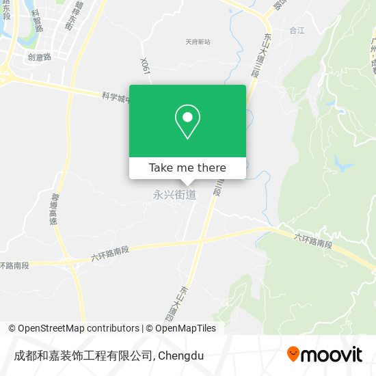 成都和嘉装饰工程有限公司 map