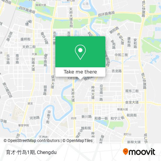 育才·竹岛1期 map