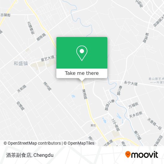 酒茶副食店 map