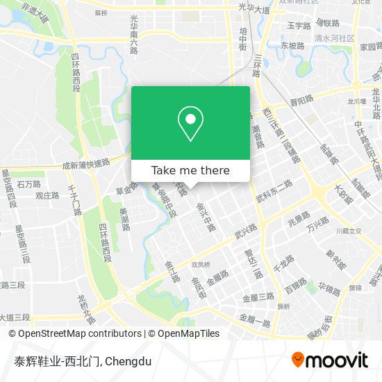 泰辉鞋业-西北门 map
