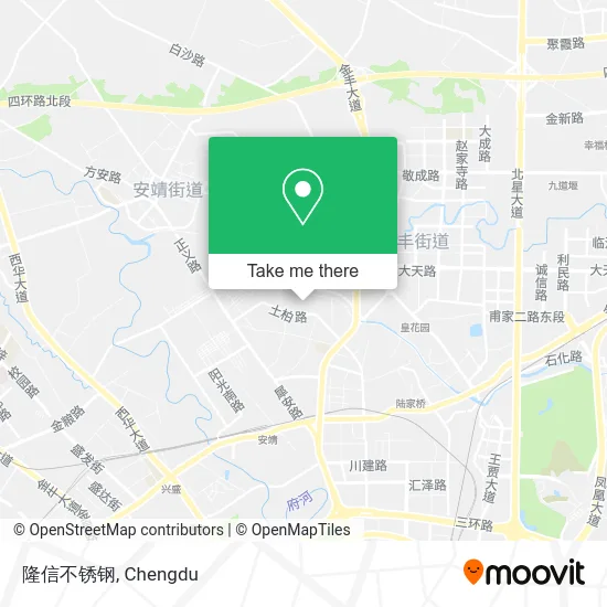 隆信不锈钢 map