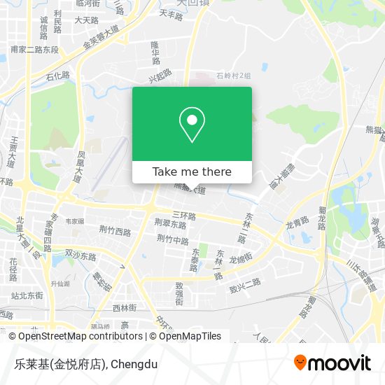 乐莱基(金悦府店) map