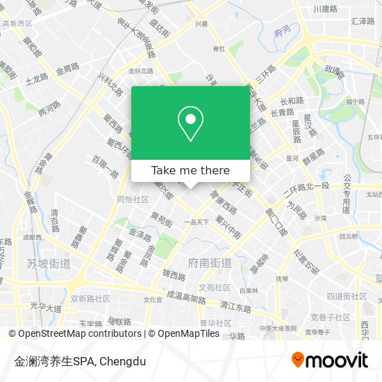 金澜湾养生SPA map