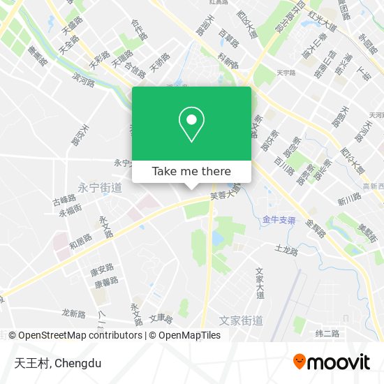 天王村 map