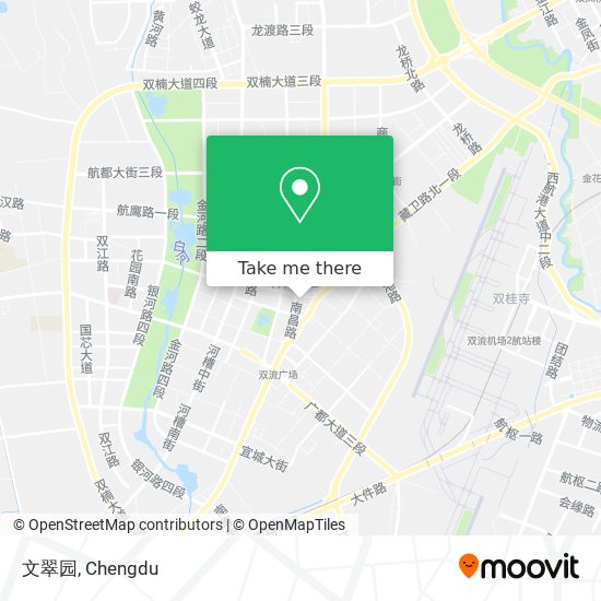 文翠园 map
