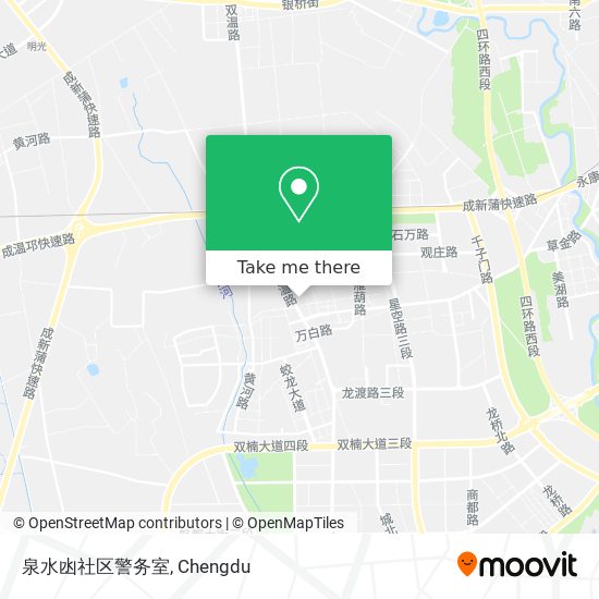 泉水凼社区警务室 map