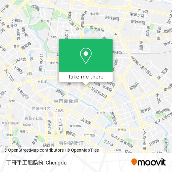 丁哥手工肥肠粉 map