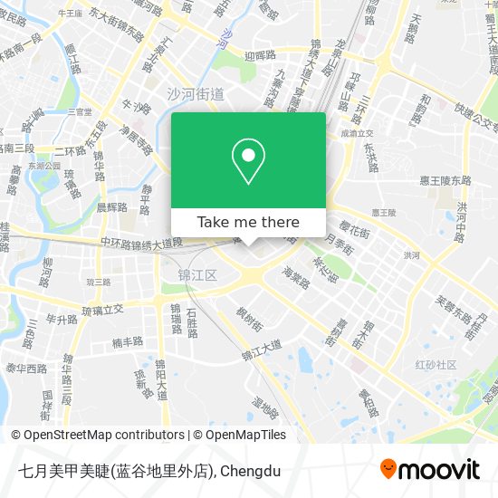 七月美甲美睫(蓝谷地里外店) map