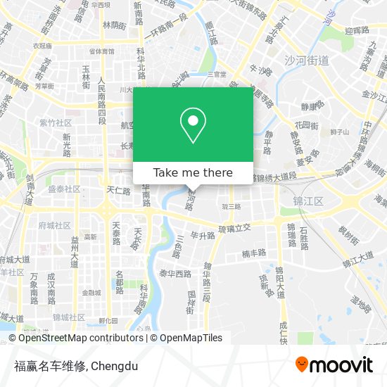 福赢名车维修 map