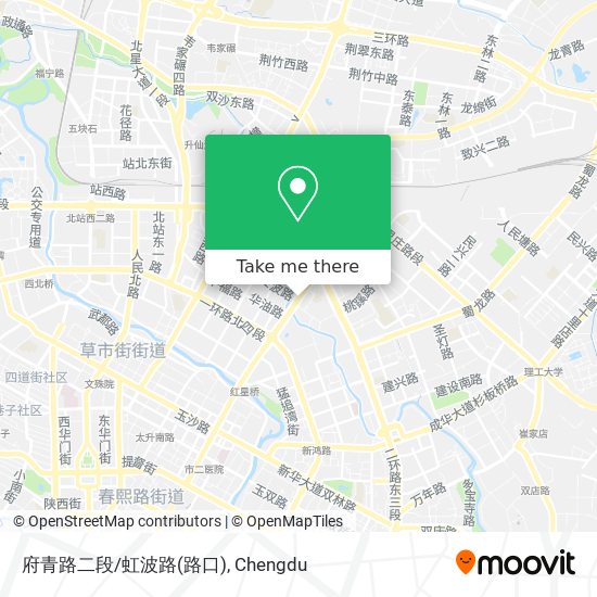 府青路二段/虹波路(路口) map