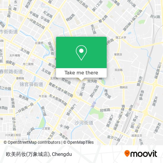 欧美药妆(万象城店) map