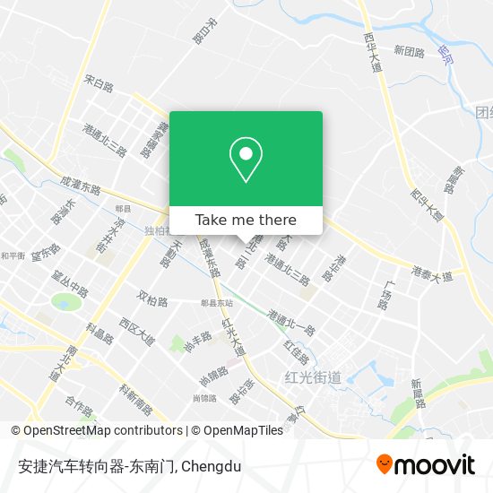 安捷汽车转向器-东南门 map