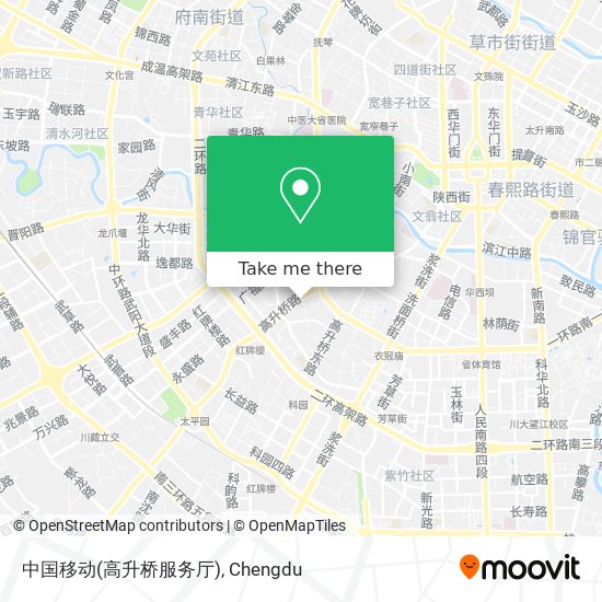 中国移动(高升桥服务厅) map