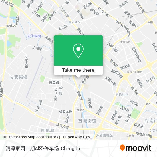 清淳家园二期A区-停车场 map