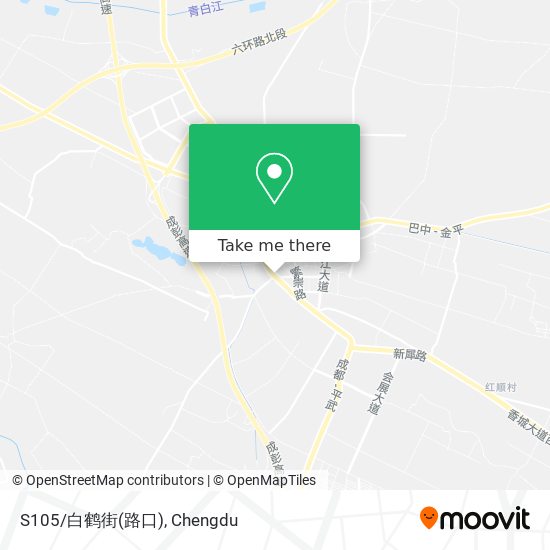 S105/白鹤街(路口) map