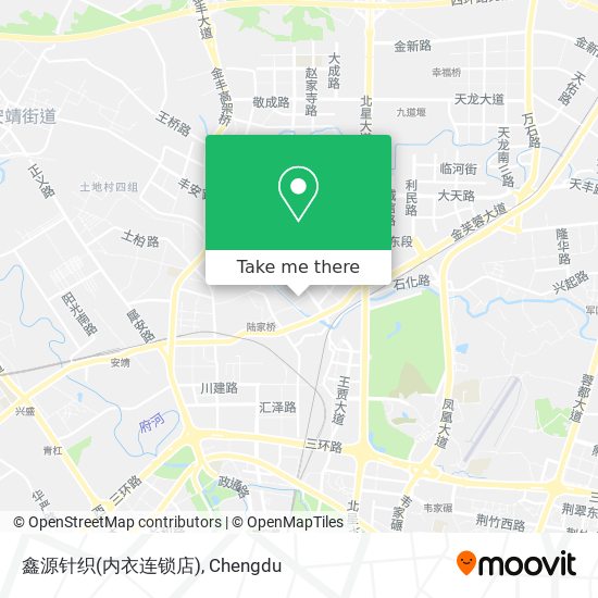 鑫源针织(内衣连锁店) map