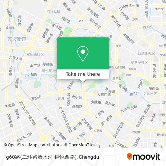 g60路(二环路清水河-锦悦西路) map
