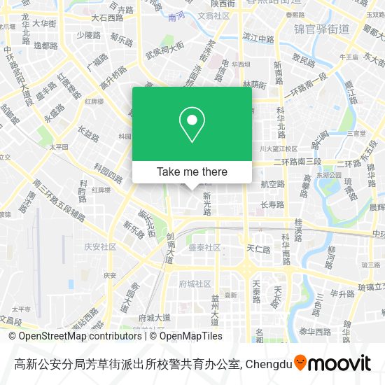 高新公安分局芳草街派出所校警共育办公室 map