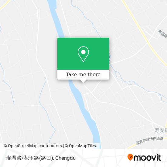 灌温路/花玉路(路口) map