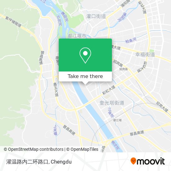 灌温路内二环路口 map