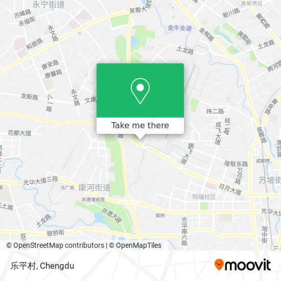 乐平村 map